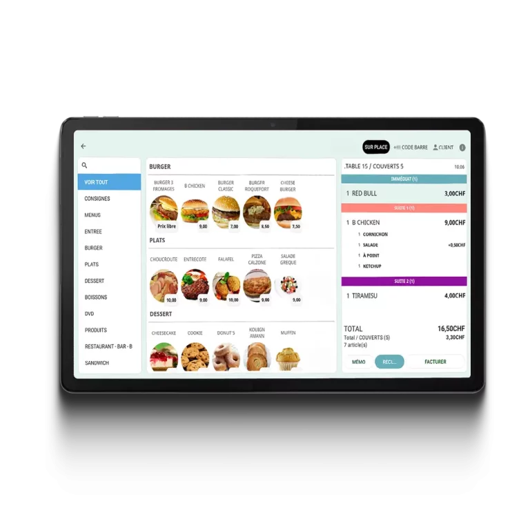 Tablette tactile 12,7"