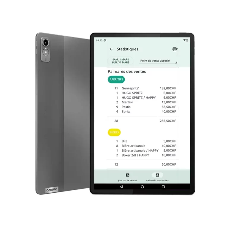 Tablette tactile 12,7"