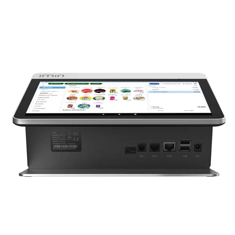 Caisse enregistreuse inclinée