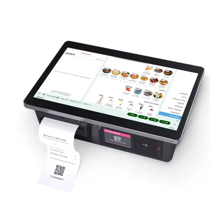 Caisse enregistreuse inclinée