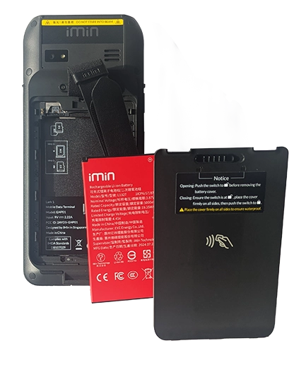 Batterie et chargeur PAD de commande